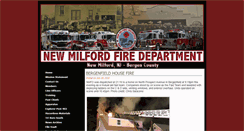 Desktop Screenshot of newmilfordfire.org