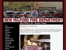 Tablet Screenshot of newmilfordfire.org